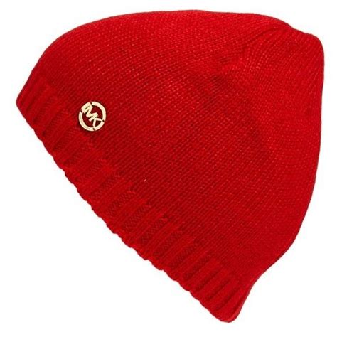 women's michael kors beanie|ribbed knit beanie hat.